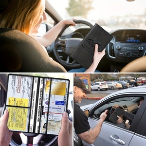 Portadocumentos Premium para Auto, para Tarjetas de Registro y Seguro, Licencia de Conducir y Otros Documentos Esenciales - Product Image 4