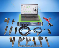 EUS1800 Electronic EUI EUP HEUI Unit Inyector Tester Common Rail System Simulador de inyección Banco de pruebas