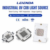 Perles LED COB UVA haute puissance 30W 50W 100W 385nm 395nm intégrées pour équipement de détection de fuites NDT fluorescent