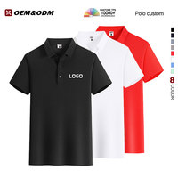 Chemises polo personnalisées avec logo, tissu Ice Touch, pour l'été à Dubaï et en Arabie Saoudite, séchage rapide, respirantes, pour hommes et femmes