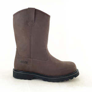 <span class=keywords><strong>Botas</strong></span> de <span class=keywords><strong>Seguridad</strong></span> Wellington <span class=keywords><strong>S3</strong></span> para Hombre con Puntera de Acero de Cuero Genuino - Product Image 2