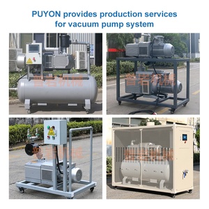 PUYON ZBW160E 150mbar 7.5W 160m3/h Pompe à vide à palettes rotatives sèches sans huile pour l'extraction de l'évacuation Dégazage Pick and Place - Product Image 6