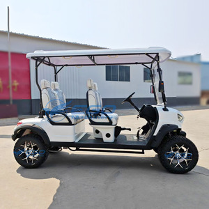 Carrito de Golf Eléctrico de Doble Fila, Carrito de Golf Eléctrico de Moda, Carrito de Caza Eléctrico, Venta Directa de Fabricantes Personalizados - Product Image 5