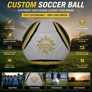 ลูกฟุตบอลแบบกำหนดเอง ปี 2026 ขนาด 5 เย็บด้วยเครื่องจักร - Product Image 6