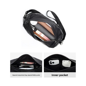 Bolso de Hombro Boston de Cuero Genuino para <span class=keywords><strong>Hombre</strong></span> y Mujer, Diseño Geométrico Moderno, Patchwork de Lujo, Logotipo Personalizado, Venta al Por Mayor, Moda Urbana Minimalista - Product Image 4