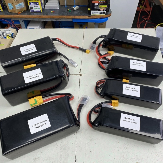 High Quality Lithium Ion Battery Pack For Drones High Performance 7.4V 11.1V 14.8V 22.2V High Quality RC Lipo Battery 22000mAh