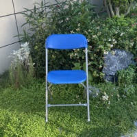 Chaises pliantes en plastique empilables, légères, portables, robustes, pour extérieur, jardin, mariage, banquet, événements, vente en gros