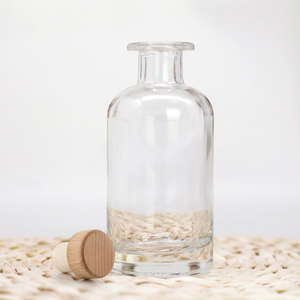 Bebida alcohólica de 100ml <span class=keywords><strong>Bebidas</strong></span> de jugo Licor Vino Whisky Pequeña Mini botella de vidrio de muestra con tapa - Product Image 2