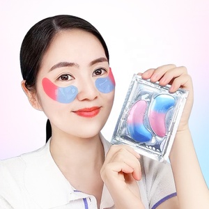 Parches de Hidrogel para Ojos de Colágeno Herbal de Doble Color con Ácido Hialurónico, Anti-Ojeras, Anti-Inflamación y Reafirmantes, Marca Privada OEM - Product Image 4