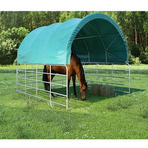 Tente préfabriquée pour bétail à installation rapide, résistante aux UV, pour l'ombrage des animaux en pâturage estival - Product Image 5