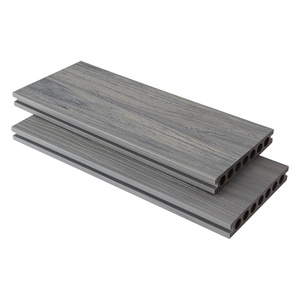 European Modern Wpc Decking Teak Co-Extrusion Brushed Acacia Wood <strong>Pvc</strong> Waterproof Indoor Outdoor Garden <strong>Floor</strong> Wood Plastic - Product Image 2