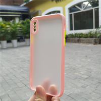 Vente en gros d'usine pour iPhone X/xs/xr/xs Max, étuis de téléphone portable 5G en TPU+PC givré, étanches et antichocs