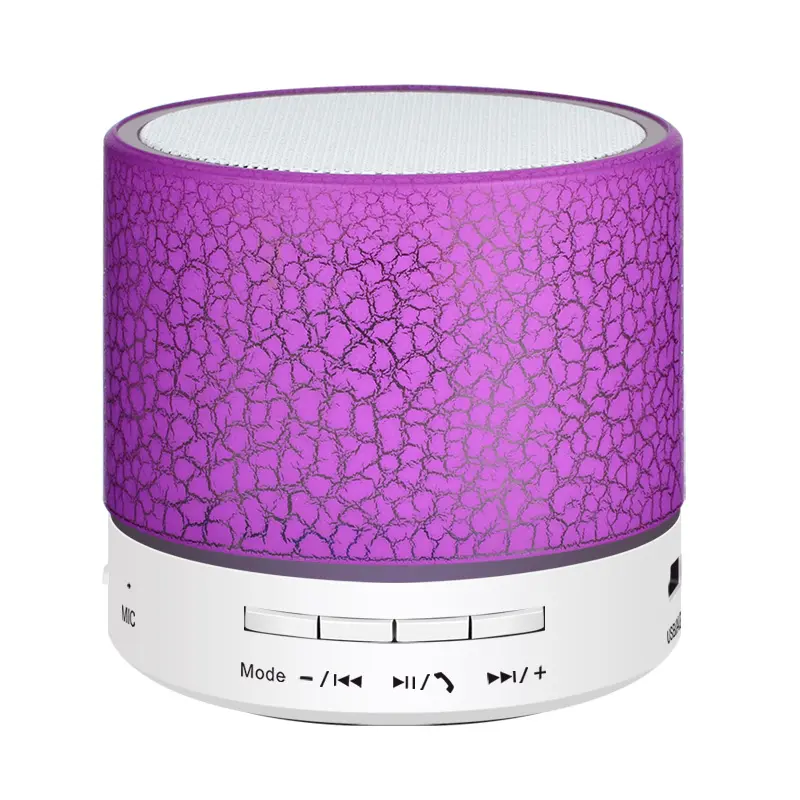 Led Wireless Speaker Disco Mini Wireless Speakers With Led Light Outdoor Portable Speaker With TF Card Parlante Altavoz Luz Led