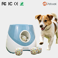 Lanceur de balles automatique de luxe moderne pour chien, rechargeable, interactif, lanceur de balles, 3 distances réglables, jouet pour animaux de compagnie de taille moyenne à grande
