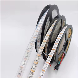 Barra de luz LED mágica USB impermeable IP67 de 60 píxeles, blanco y negro, de doble señal y direccionable individualmente. - Product Image 4