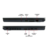 Ordinateur portable d'occasion remis à neuf d'origine Thinkpad X260, qualité A+, i5-6e génération, 8 Go, 256 Go SSD pour Lenovo 12,5 pouces, ordinateur portable au prix le plus bas pour les étudiants