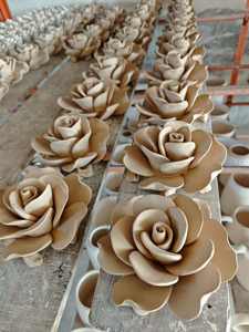 <span class=keywords><strong>Fleur</strong></span> commémorative en céramique faite à la main, résistante au froid et au gel, longue durée, ne se décolore jamais, pour <span class=keywords><strong>cimetière</strong></span>, tombe, pierre tombale - Product Image 5