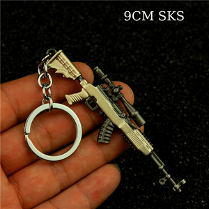 พวงกุญแจปืนโลหะรุ่น M416 แบบ 3 มิติ ของเล่นสร้างสรรค์ราคาถูก ดีไซน์เฉพาะตัว - Product Image 4
