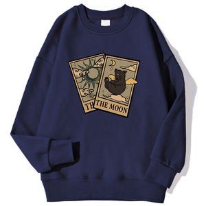 Felpa di Lusso 100% Cotone Streetwear con Logo Personalizzato in Rilievo, Felpa con Cappuccio di Marca per <span class=keywords><strong>Donna</strong></span> - Product Image 2
