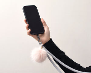 Lanière de téléphone en nylon mousqueton porte-clés tissé technique sérigraphie Style simple rouleau correspondant lanière de clé de vêtements - Product Image 4