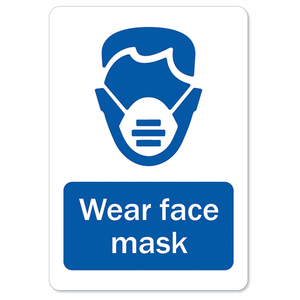 Panneaux de signalisation « Portez un masque facial » en vrac, résistants aux intempéries, à l'eau et aux déchirures, signalisation de sécurité et de santé pour les maisons, les écoles, les bureaux, les entreprises - Product Image 6