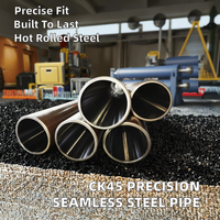 Foretes Honed Tube Hydraulic Cylinder 45 # Tige de piston de haute qualité avec traitement de surface en acier chromé dur, pression 20Mpa/30Mpa