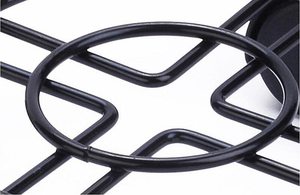 <span class=keywords><strong>Support</strong></span> rond en métal pour plantes Mover on Wheels Flower <span class=keywords><strong>Pot</strong></span> Holder - Product Image 4