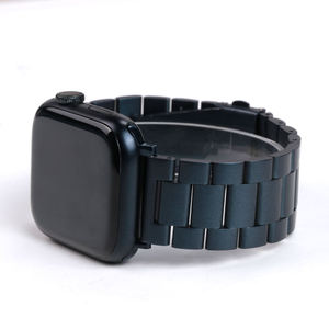 Pulsera de metal de acero inoxidable 304 para hombres, <span class=keywords><strong>correa</strong></span> de reloj para <span class=keywords><strong>Apple</strong></span> <span class=keywords><strong>Watch</strong></span> Ultra de 49 mm, compatible con Iwatch SE - Product Image 6