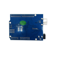 Placa de Desarrollo UNO-R3 de Alta Calidad, Chip CH340G+MEGA328P de 16Mhz para Placa Base UNO R3, Cable USB