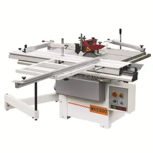 European Quality CE 5 in 1 Woodworking Combination Machine Multi function universal wood combined machine