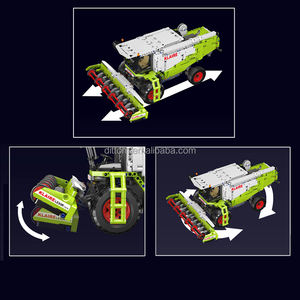 Moule <span class=keywords><strong>King</strong></span> 17014S RC Moissonneuse Modèle Briques 2.4G & APP Contrôle <span class=keywords><strong>Ferme</strong></span> Ingénierie Camion Assemblé Blocs de Construction Jouets - Product Image 5