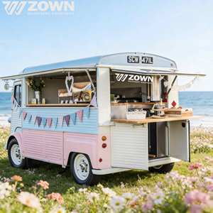 Modern Design Electric Food Cart Mobile Snack Truck Outdoor <b>Coffee</b> Ice Cream Trailer Customized Size for <b>Small</b> Business Startup - Product Image 1