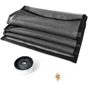 <span class=keywords><strong>Moustiquaire</strong></span> magnétique sur mesure pour portes et fenêtres, 18 paires de rideaux en maille de fibre de verre pour l'été - Product Image 5