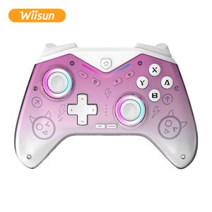 OEM LOGO CM-619 Double Shock Vibration RGB Lights Gamepad Game <strong>Controller</strong> for NS PC Wiisun - Product Image 3