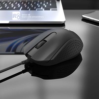 Mouse Optik Klasik 3D Berkabel Murah 1200 DPI Kompatibel dengan Win/Mac IOS untuk Kantor