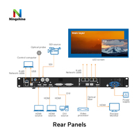Procesador de Video Ningshine NovaStar VX400, Controlador Dos en Uno para Pantalla LED, Uso Interior/Exterior