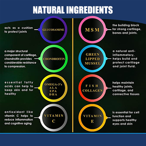 OEM Hip <span class=keywords><strong>and</strong></span> Joint integratore per cani pillole vitaminiche integratore di Private Label cane MSM Joint Health compresse con materiale Halal - Product Image 5