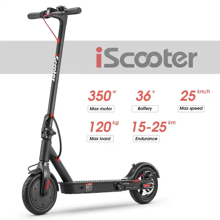 IScooter – trottinette électrique i9 pour adulte, 8.5 pouces