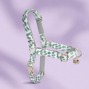 M Size Modern Luxury Stylish Pattern Cotton Breathable <b>Dog</b> <b>Harness</b> Personalized Adjustable Durable Fashion <b>Medium</b> Breed - Product Image 1