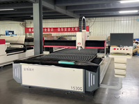 Machine de découpe laser à fibre JQ LASER 1530G 3000W pour tôle métallique, acier, fer, découpeuse laser industrielle CNC
