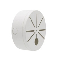 Soporte Universal de Plástico para Techo Interior para CCTV, Caja de Conexiones Redonda para Montaje en Pared, Caja de Conexiones Resistente a la Intemperie para Cámaras Domo