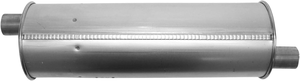 Silencieux d'échappement universel robuste pour système d'échappement poli miroir en acier inoxydable de camion 709994 - Product Image 4