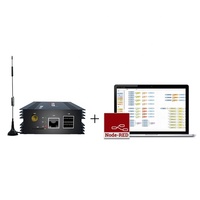 Unit Terminal Jarak Jauh RTU Industrial IoT Gateway Industrial Gateway dengan NodeRED Modbus RS485 RTU TCP LTE 4G/5G Protokol MQTT