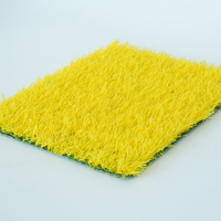 Bestseller Kunstrasen Umwelt farbener synthetischer Rasen Landschafts bau Gras Weicher Sport boden Kunstrasen