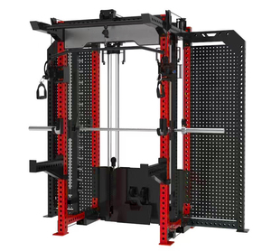 Proveedor <span class=keywords><strong>de</strong></span> Fábrica: Máquina Smith Multifuncional para Entrenamiento Personal en Casa, Rack <span class=keywords><strong>de</strong></span> <span class=keywords><strong>Potencia</strong></span> con Tablero <span class=keywords><strong>de</strong></span> Clavijas, Construcción Metálica para <span class=keywords><strong>Ejercicios</strong></span> <span class=keywords><strong>de</strong></span> Fitness - Product Image 2