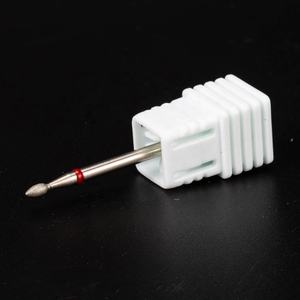 Tête de coupe de 1.8mm, goutte de flamme, Stock F <span class=keywords><strong>M</strong></span> <span class=keywords><strong>Pro</strong></span>, préparation de manucure, grain fin russe, cuticule pointue "BUD", foret à ongles diamant - Product Image 6
