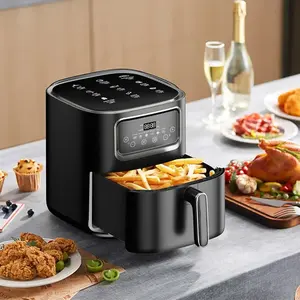 Digital Air Fryer 10L Air Fryer Toaster Oven Convection without Oil Grill Fryer