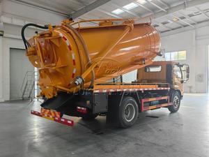 รถบรรทุกถ่ายโอนของเสีย Dongfeng K7 12 คิว พร้อมเครื่องยนต์คัมมินส์ ตัวเลือกปั๊ม Jurop Moro สำหรับกำจัดตะกอน - Product Image 6