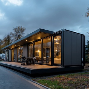 Villa Contenedor Prefabricada de Lujo Moderna de 40 pies con Ventanas de Cristal Completas, Casa Modular, Hotel Boutique, Resort Vacacional, Vivienda Familiar, Calefacción, 5 Años de Garantía - Product Image 4