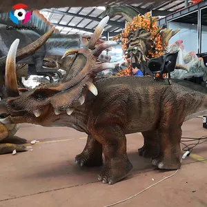키즈 유원지 제품 타고 현실적인 로봇 공룡 전기 워킹 공룡 판매